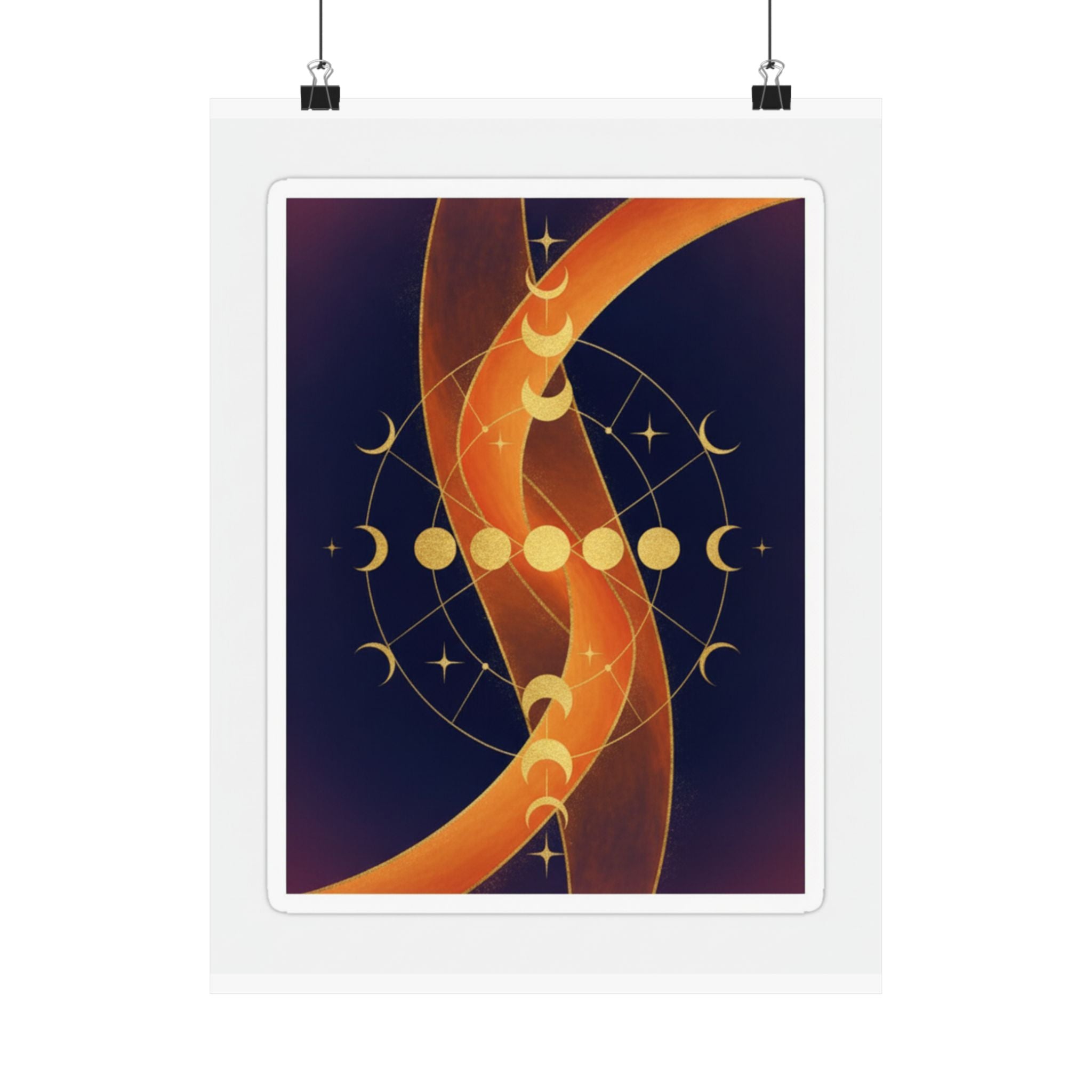 Celestial — Abstract — Matte Poster