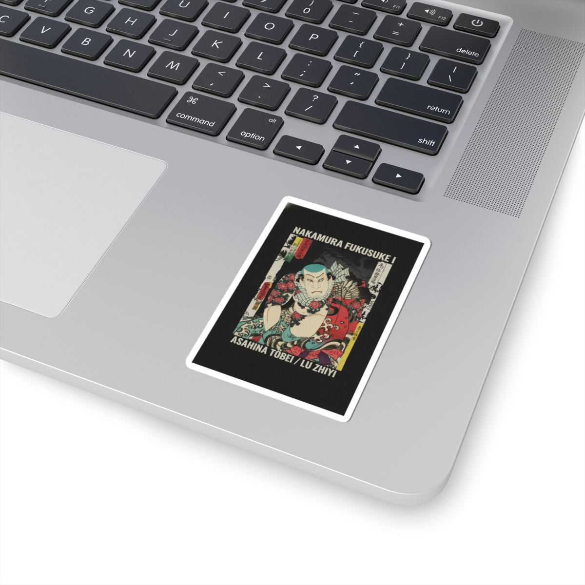 Streetwear Collage — The Actor Nakamura Fukusuke I As Asahina Tōbei, Likened To Lu Zhishen The Tattoo — Kiss-Cut Sticker