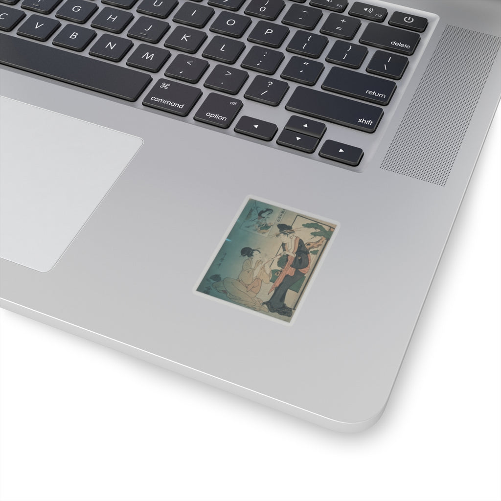 Cinematic — A Woman Snatching A Bag Of Sweetmeats From Her Mother — Kiss-Cut Sticker