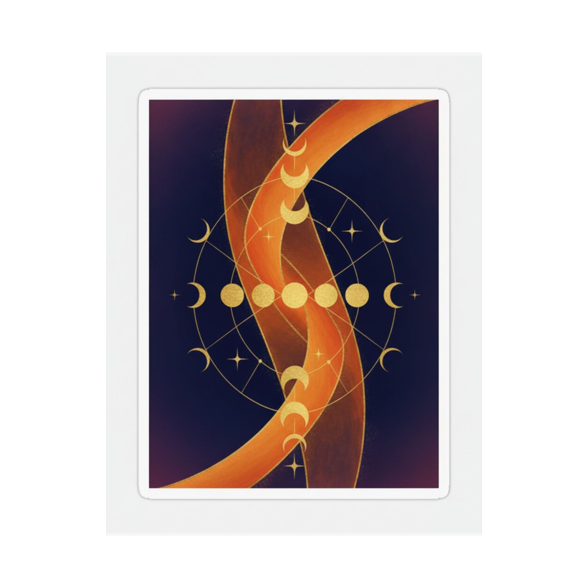 Celestial — Abstract — Matte Poster