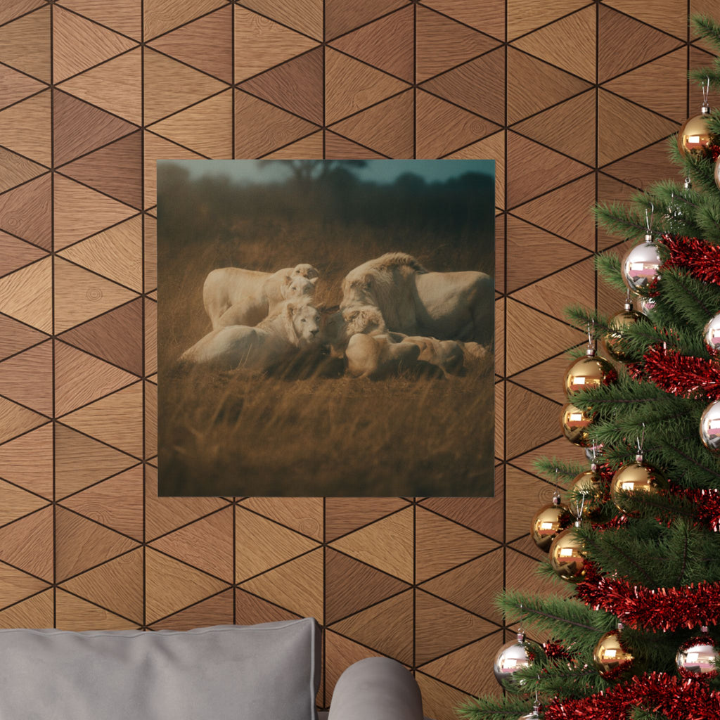 Cinematic — Lion — Matte Poster