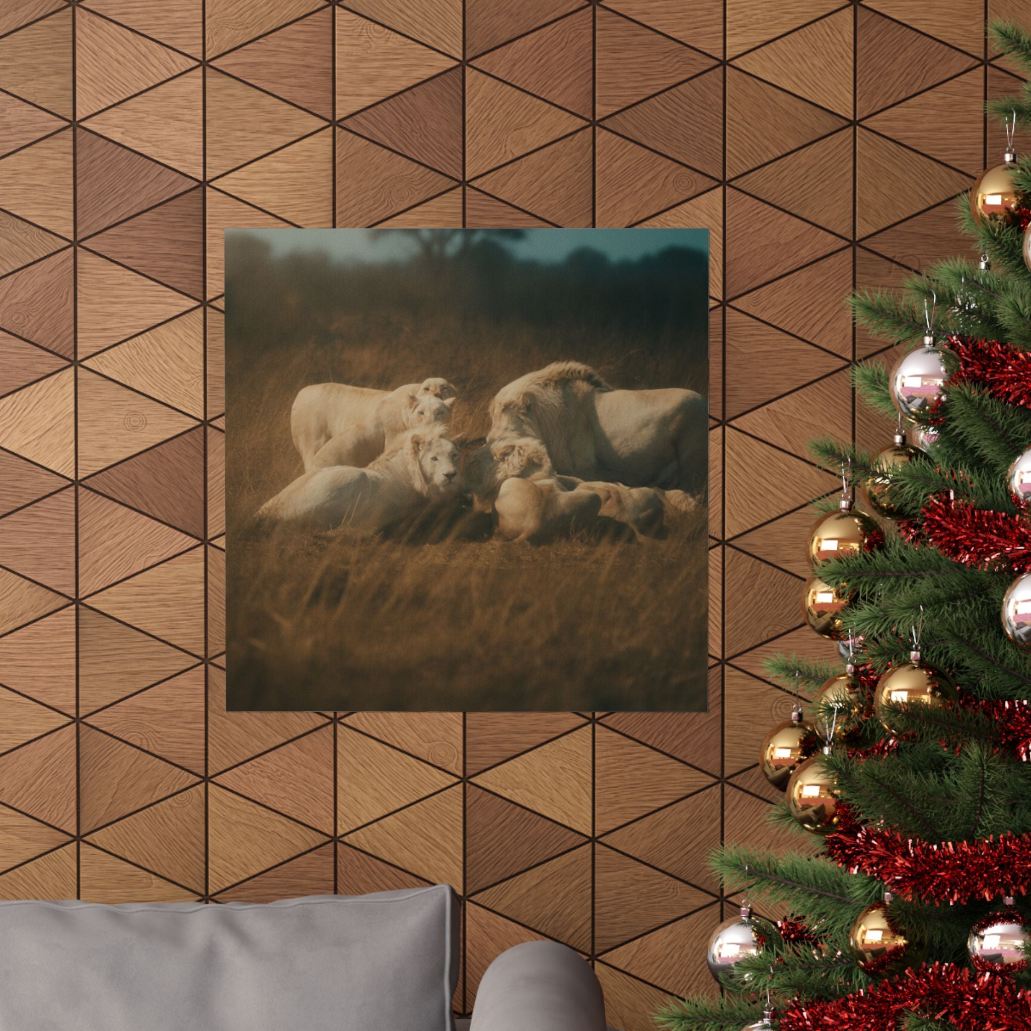 Cinematic — Lion — Matte Poster