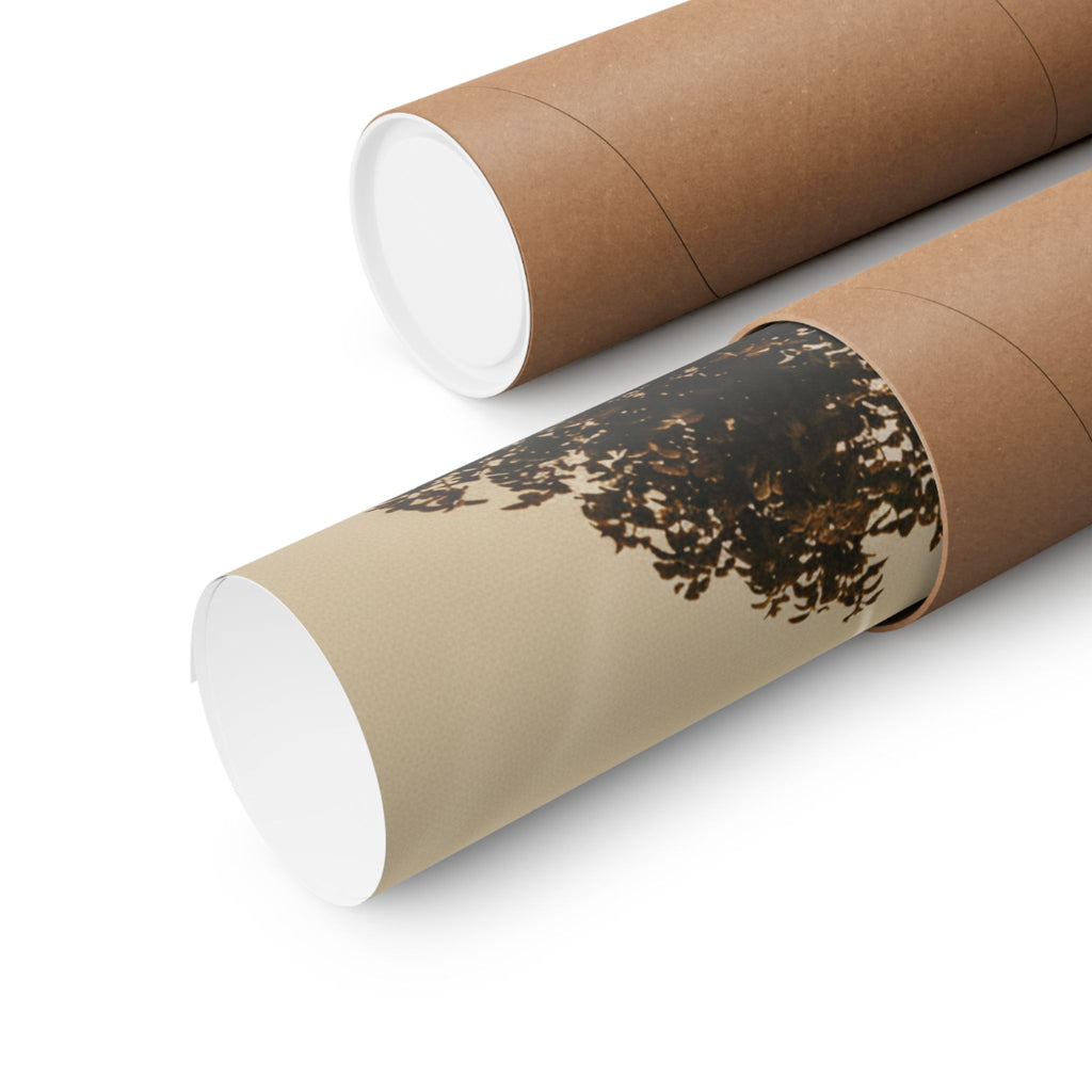 Scenic Nature — Contrail — Matte Poster