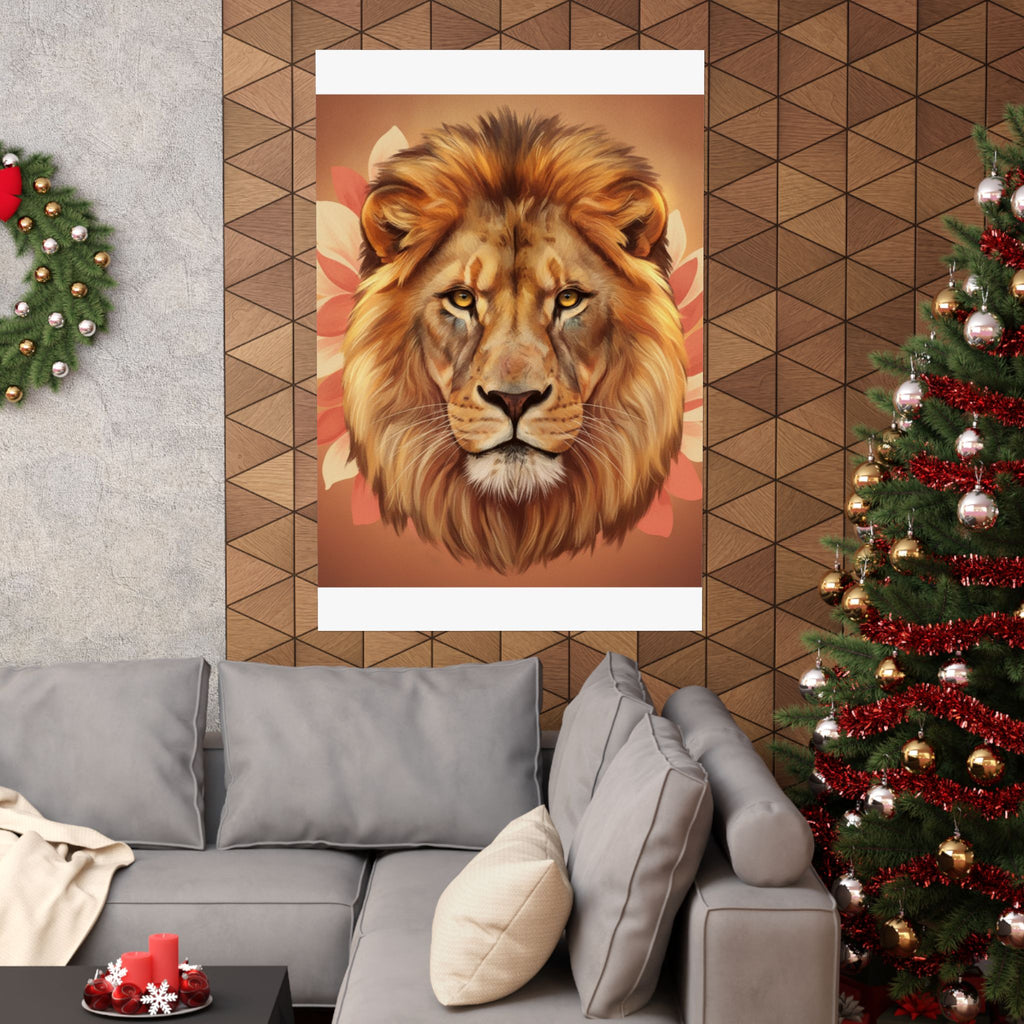 Southern Sunset — Lion — Matte Poster