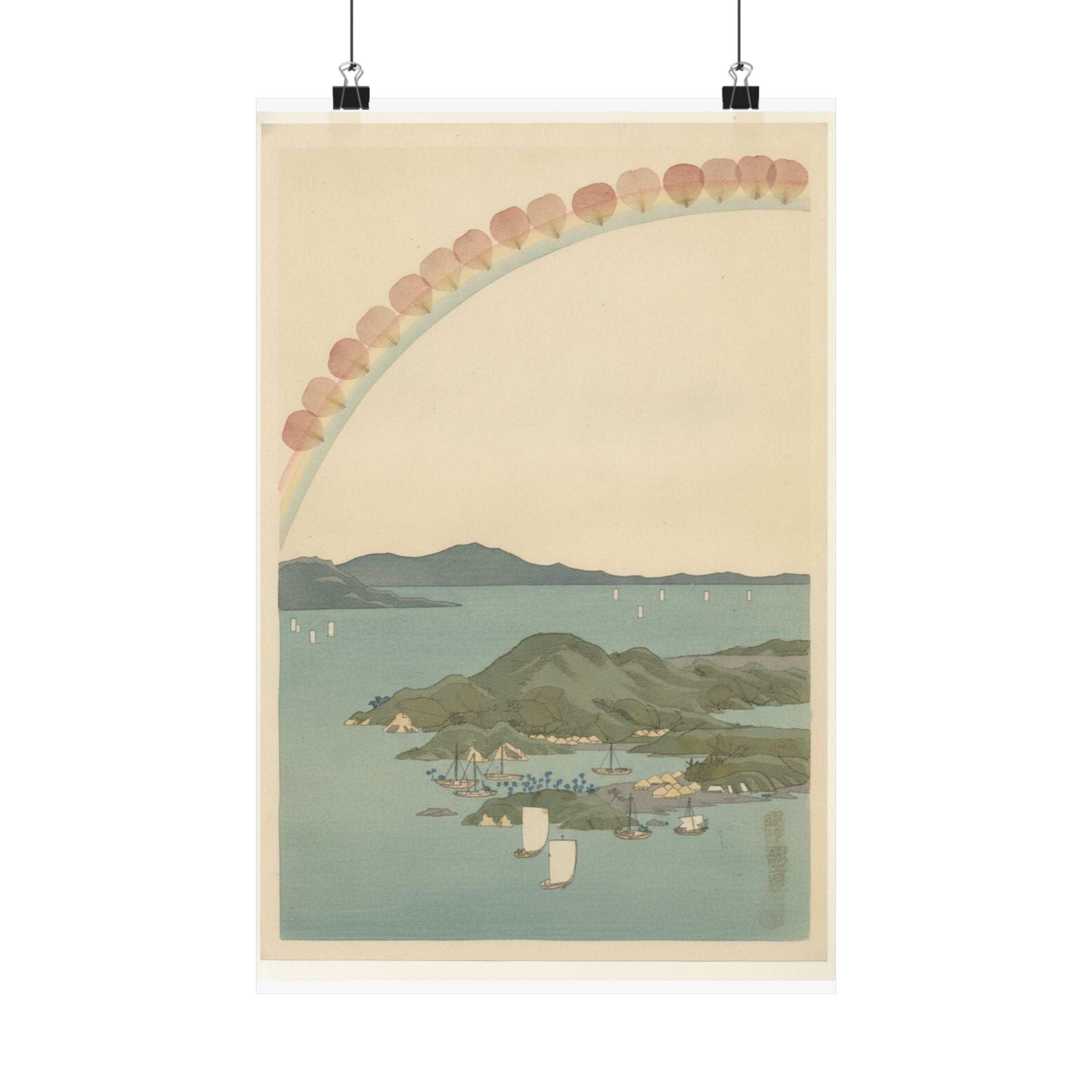 Botanical — Tsushima Kaigan Yubare — Matte Poster