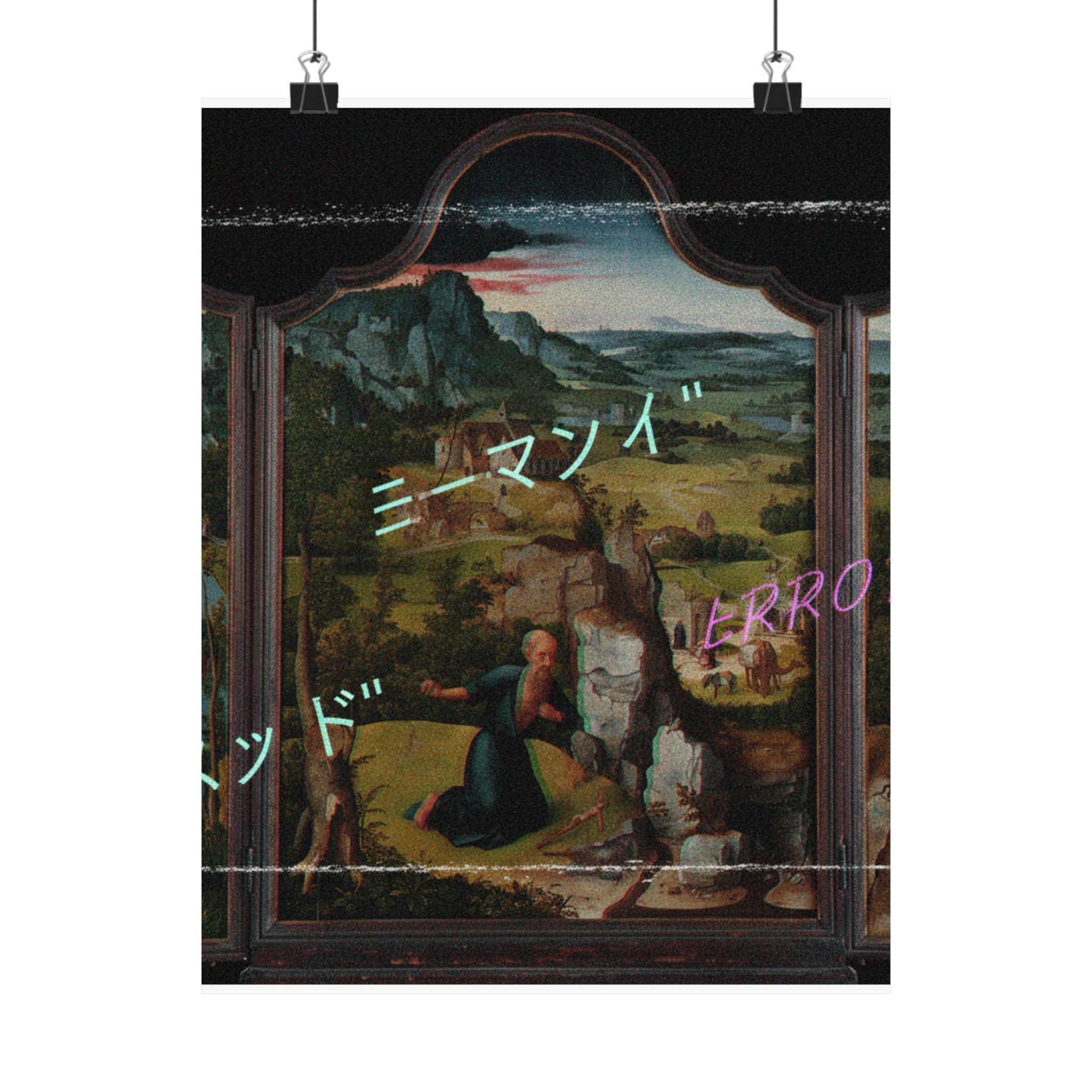 Glitch Culture art print — product view 21