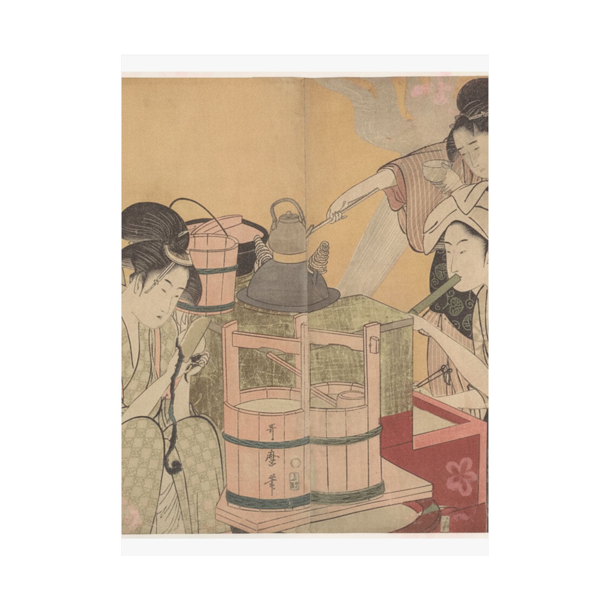 Southern Sunset — Kitchen Scene — Matte Poster