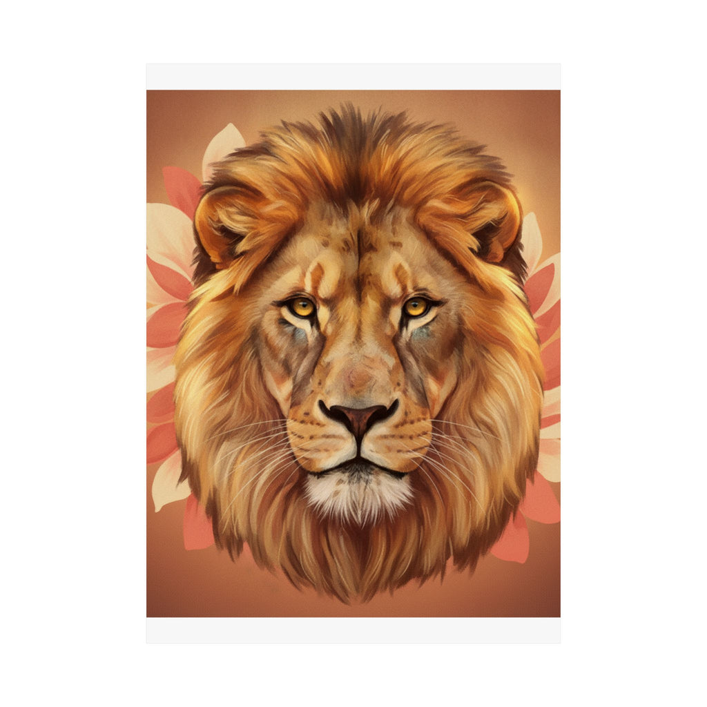 Southern Sunset — Lion — Matte Poster