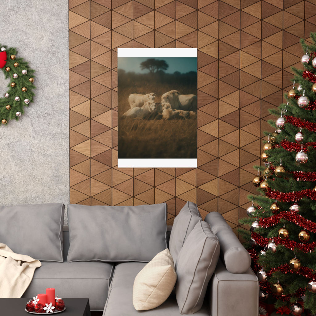 Cinematic — Lion — Matte Poster