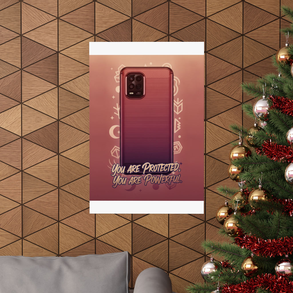 Affirmation — Phone — Matte Poster