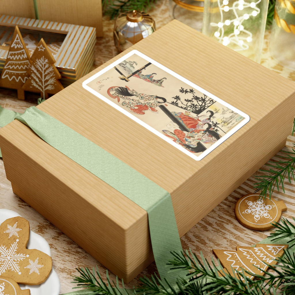 Botanical — Chiyoda Castle (Album Of Women) — Kiss-Cut Sticker