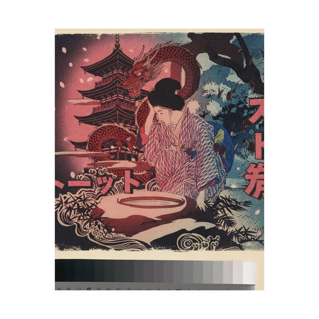 Japanese Street — Print — Matte Poster