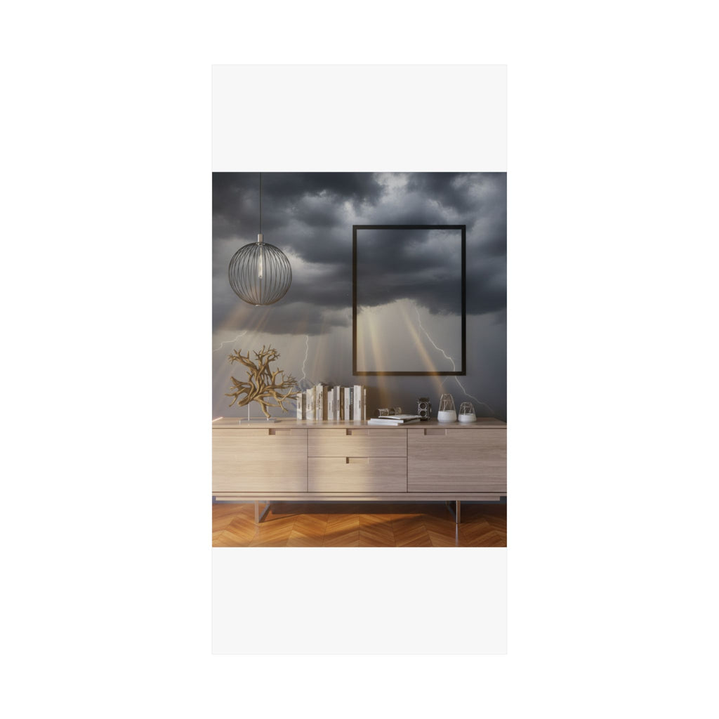 Dramatic Storm — Interior — Matte Poster