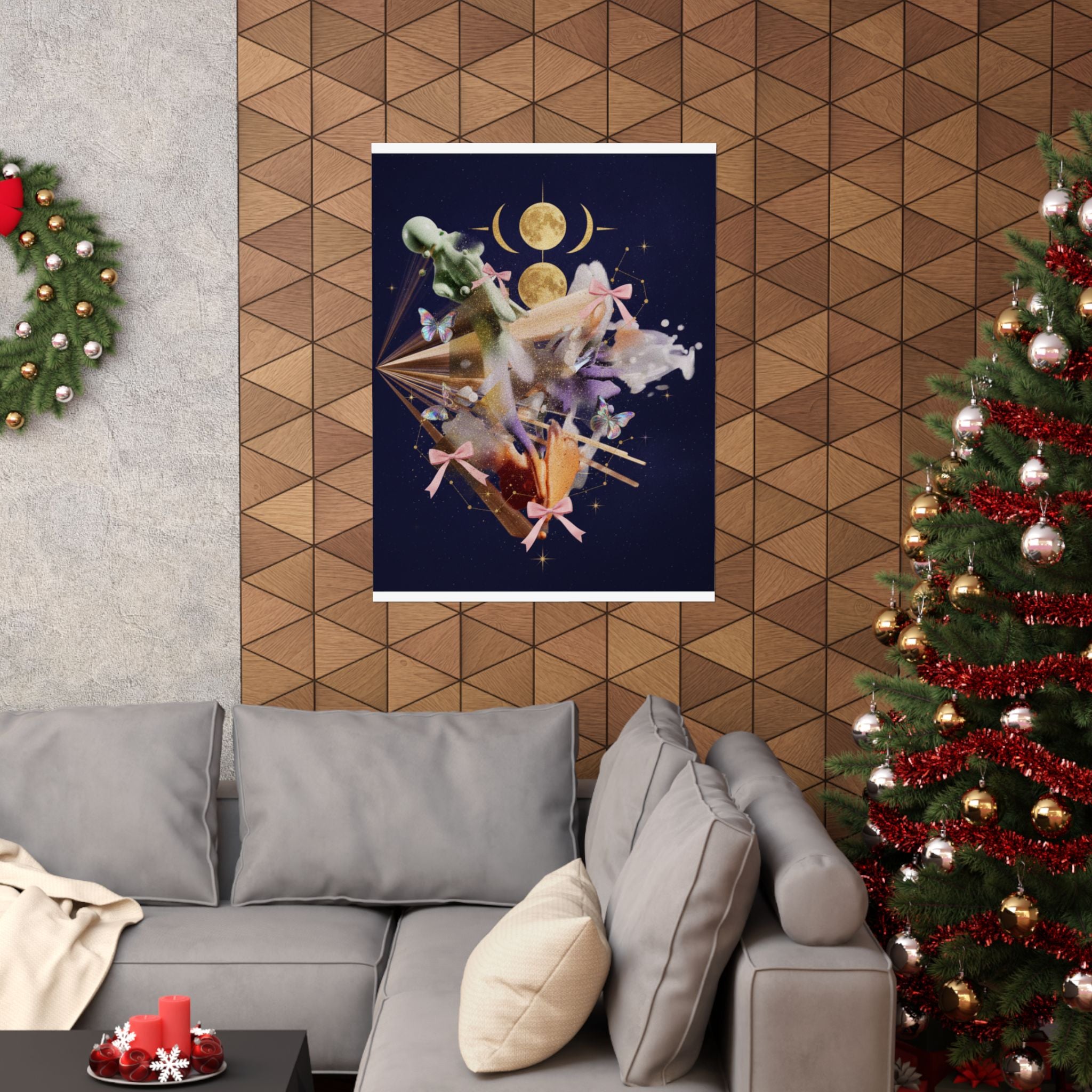 Celestial — Abstract — Matte Poster