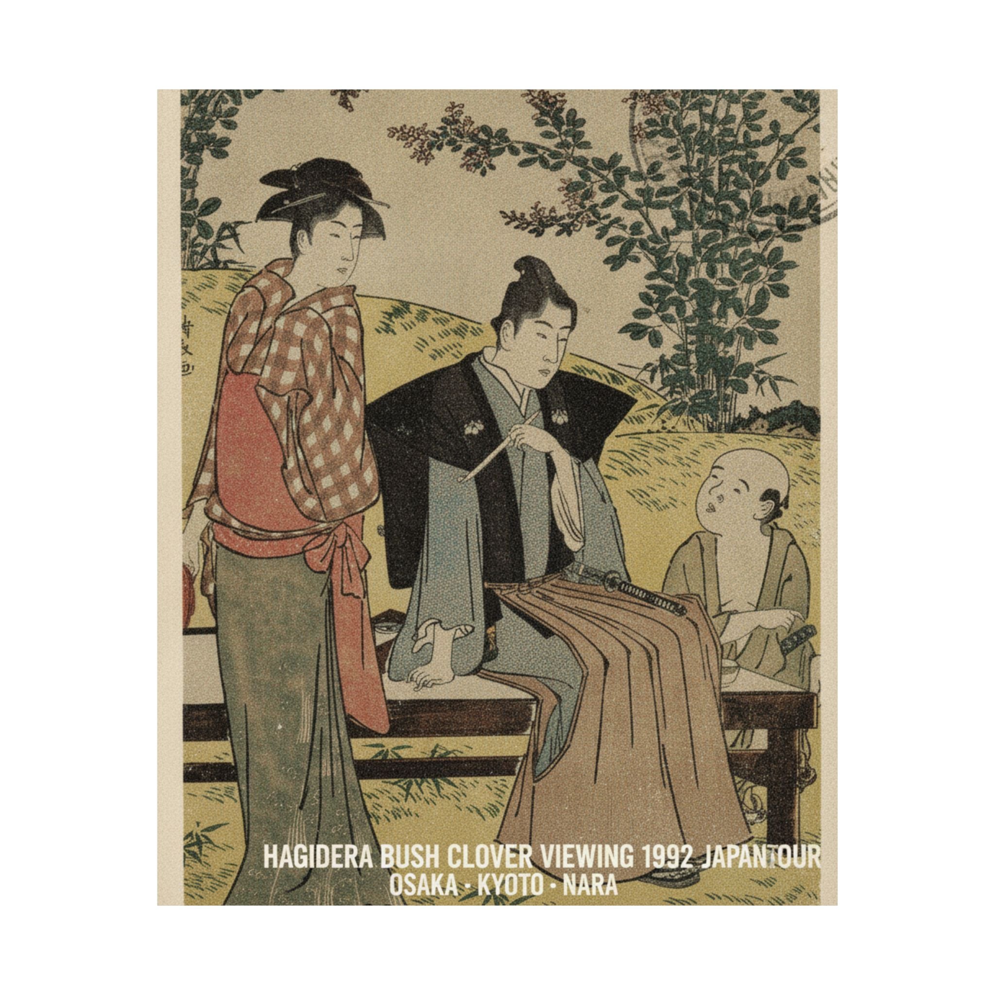 Vintage Bootleg — Viewing The Bush Clover At Hagidera — Matte Poster