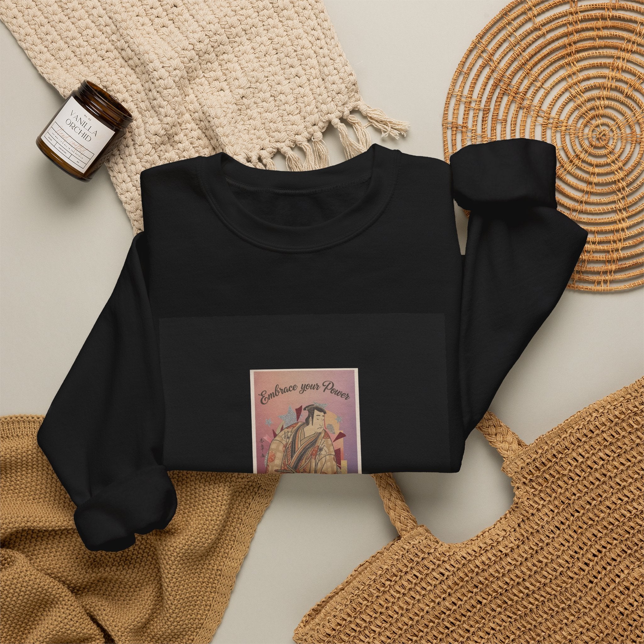 BUILT DIFFERENT crewneck sweatshirt — product view 12