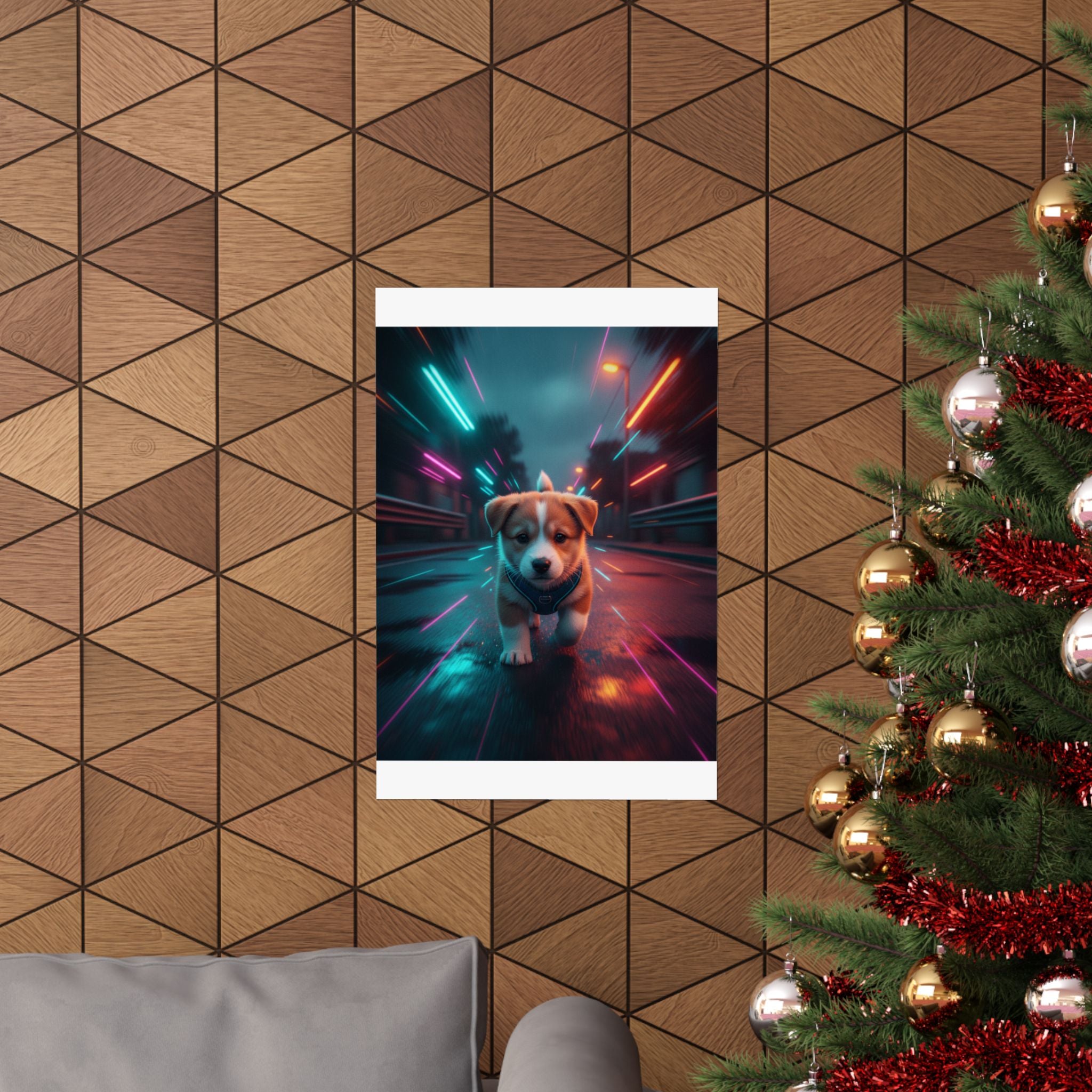 Fast Furious — Dog — Matte Poster
