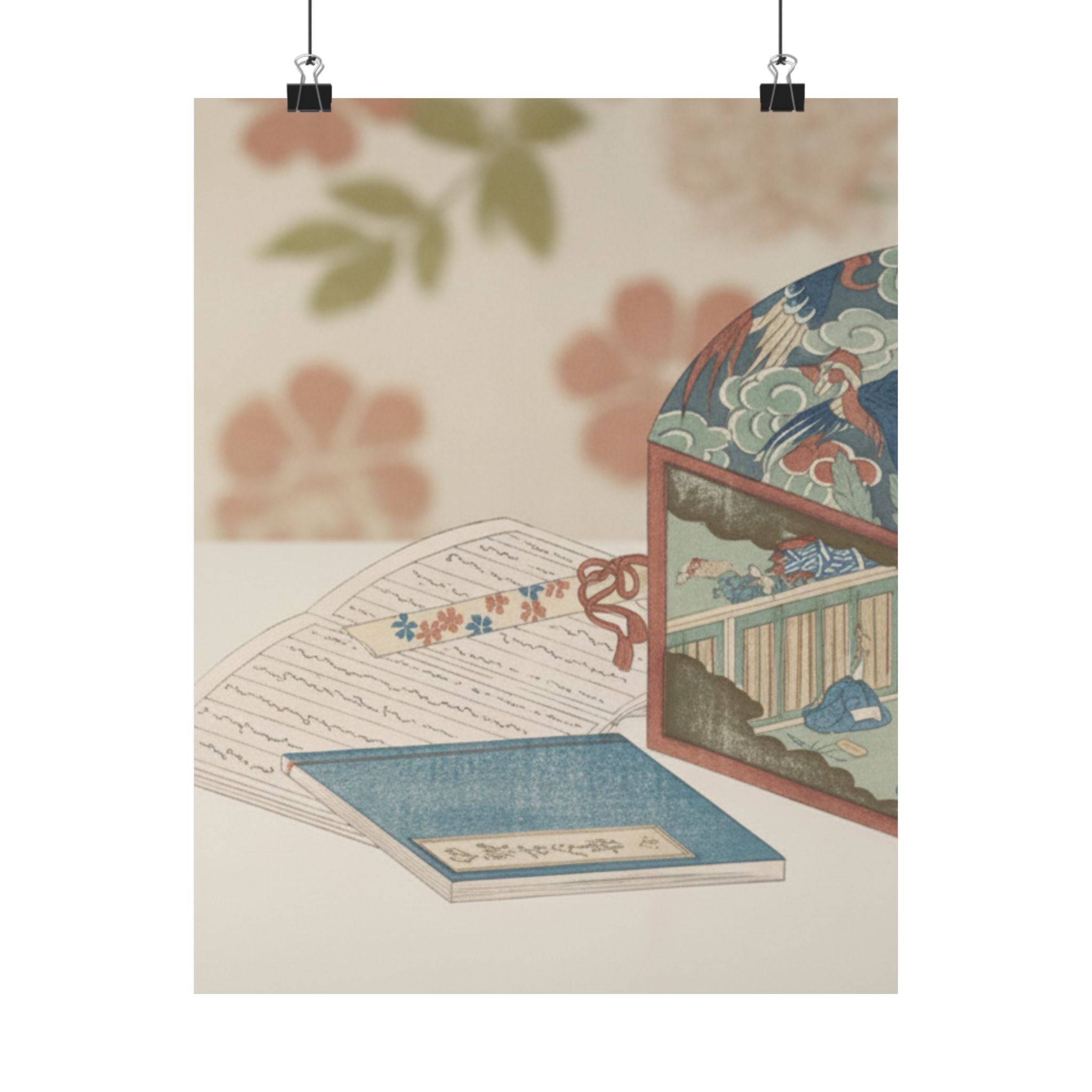 Product Marketing — Box And Books — Matte Poster