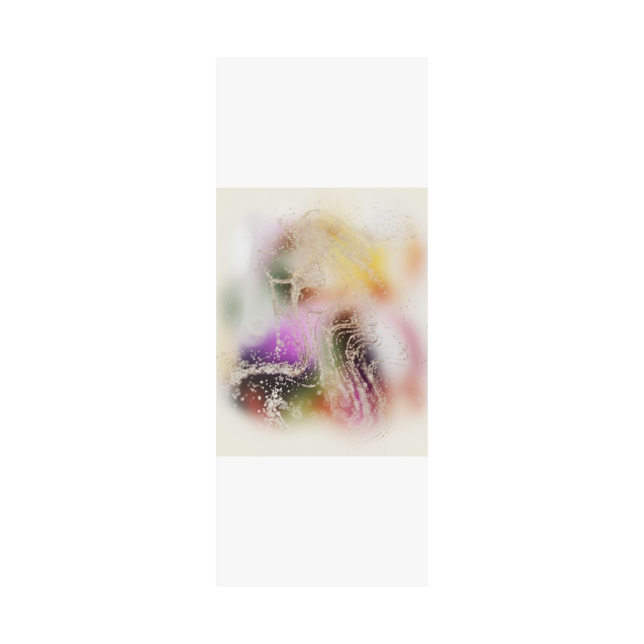 Dreamy Blurred Colour Cloud Abstract Art Poster