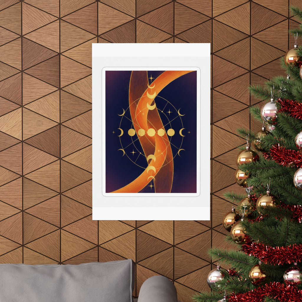 Celestial — Abstract — Matte Poster