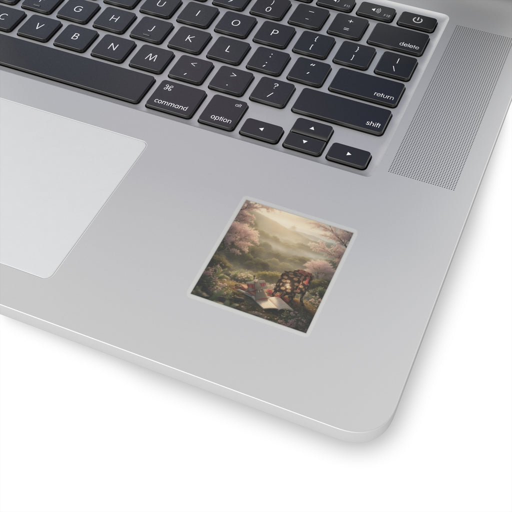 Scenic Nature — The Doll Festival, Third Day Of The Third Month — Kiss-Cut Sticker