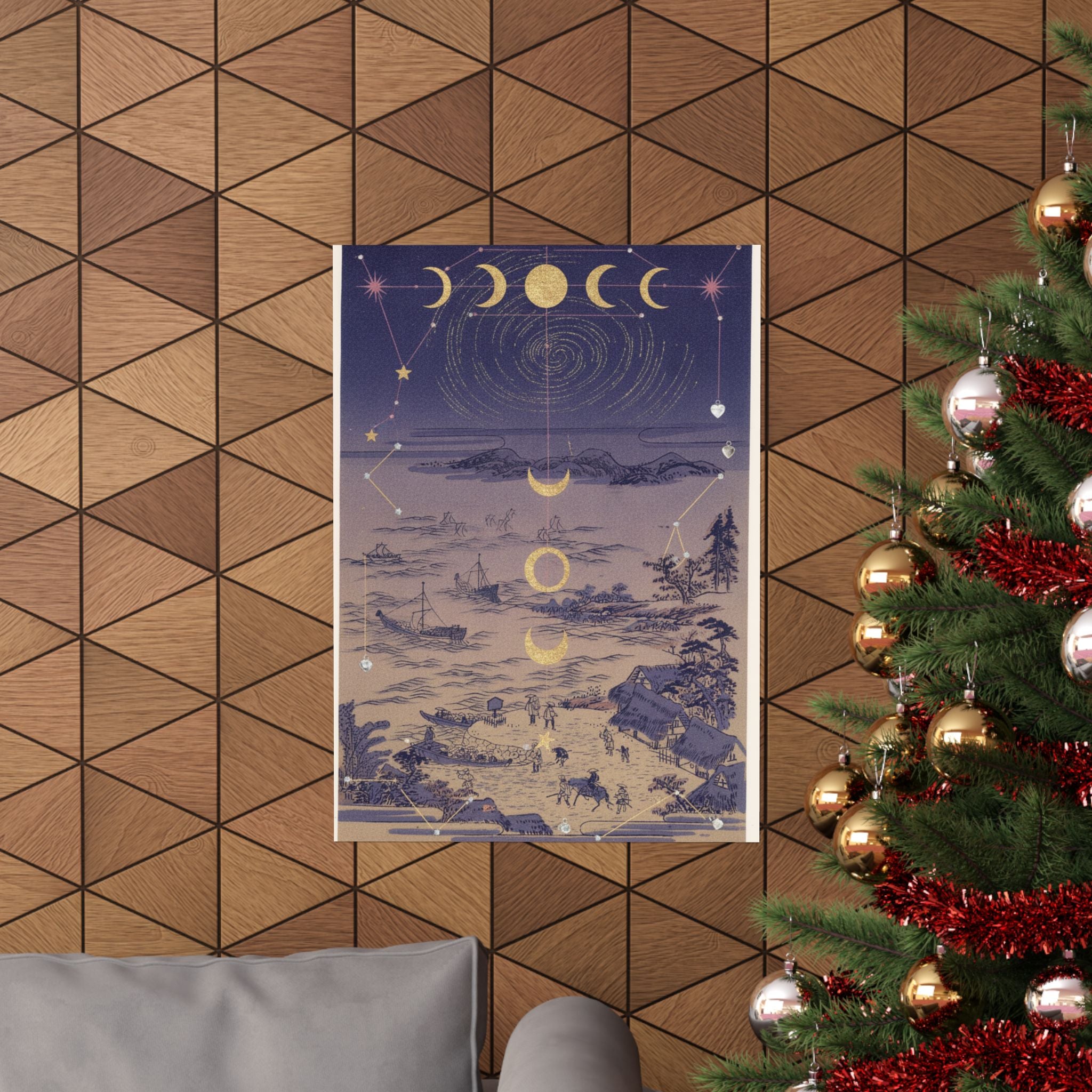 Celestial — Sails Returning To Yahashi — Matte Poster