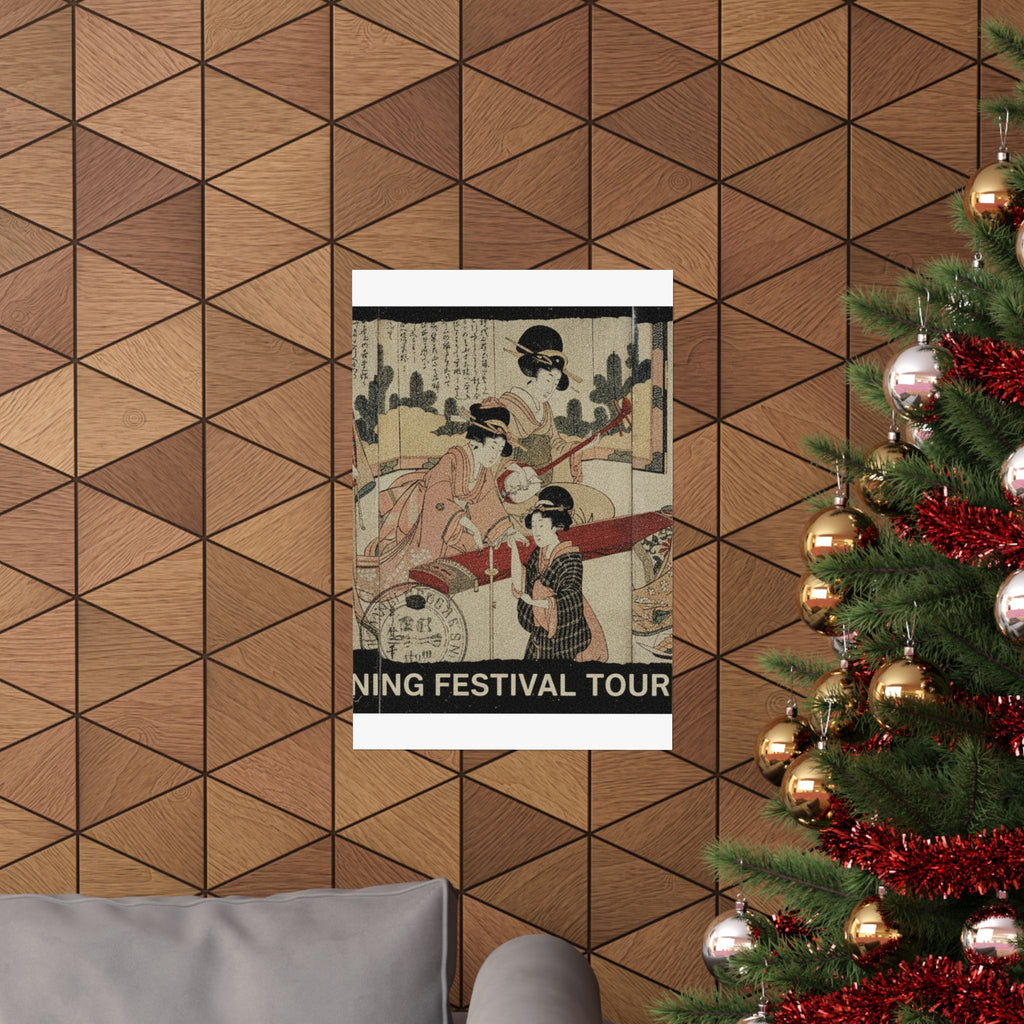 Vintage Bootleg — A Merry Evening Party — Matte Poster