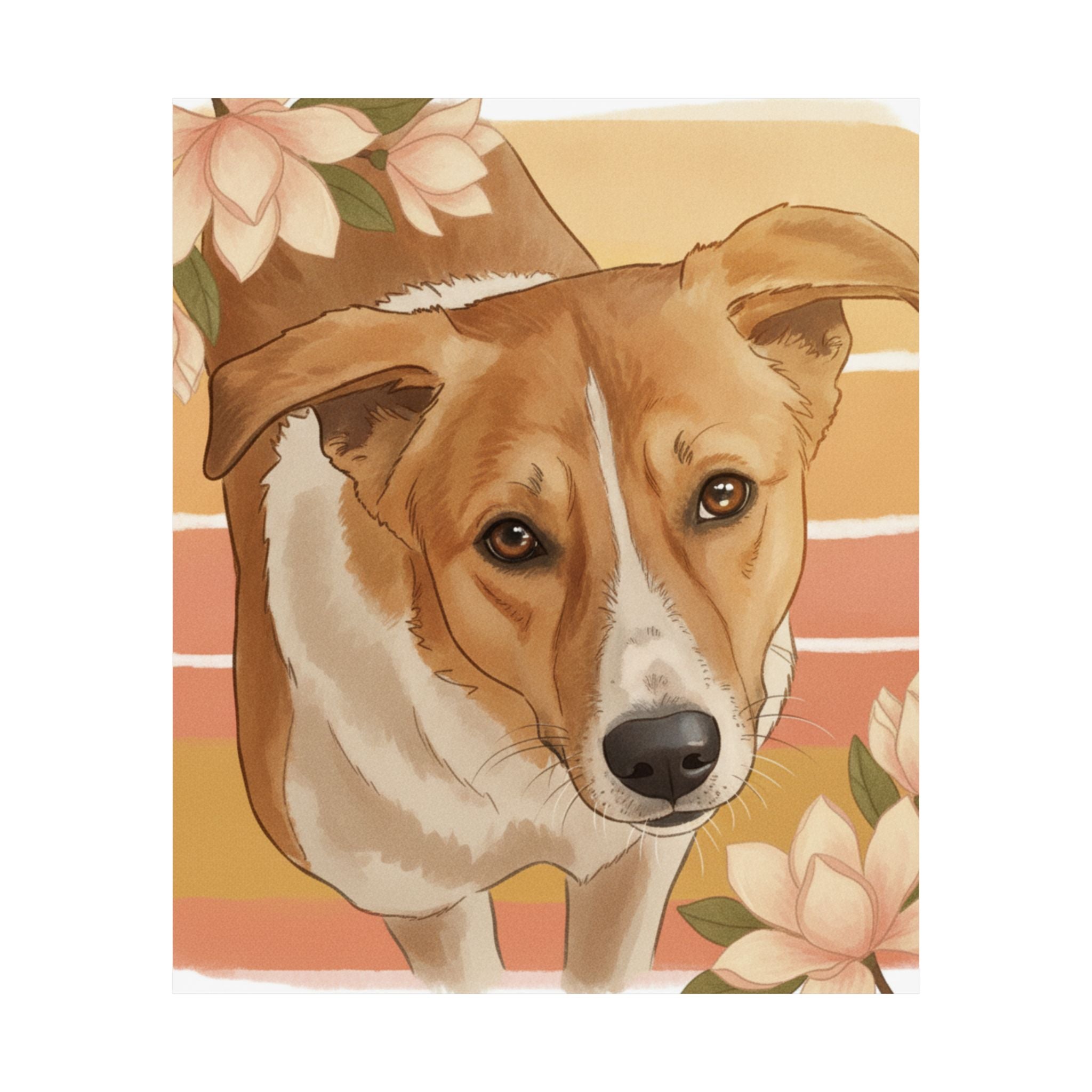 Southern Sunset — Dog — Matte Poster