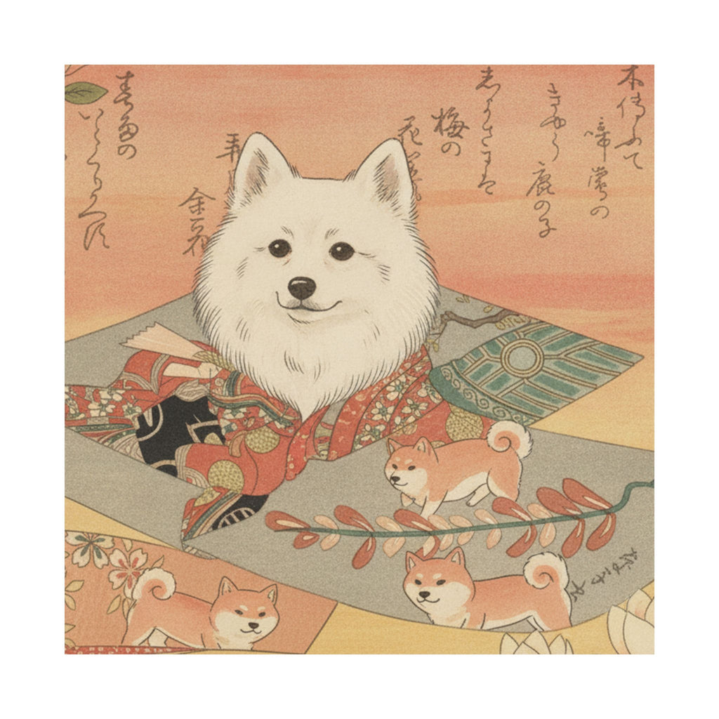 Southern Sunset — Representation Of The Dance-Play "Dōjōji" — Matte Poster
