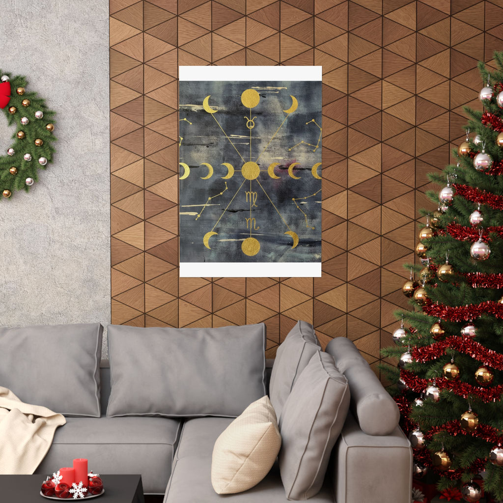 Celestial — Abstract — Matte Poster
