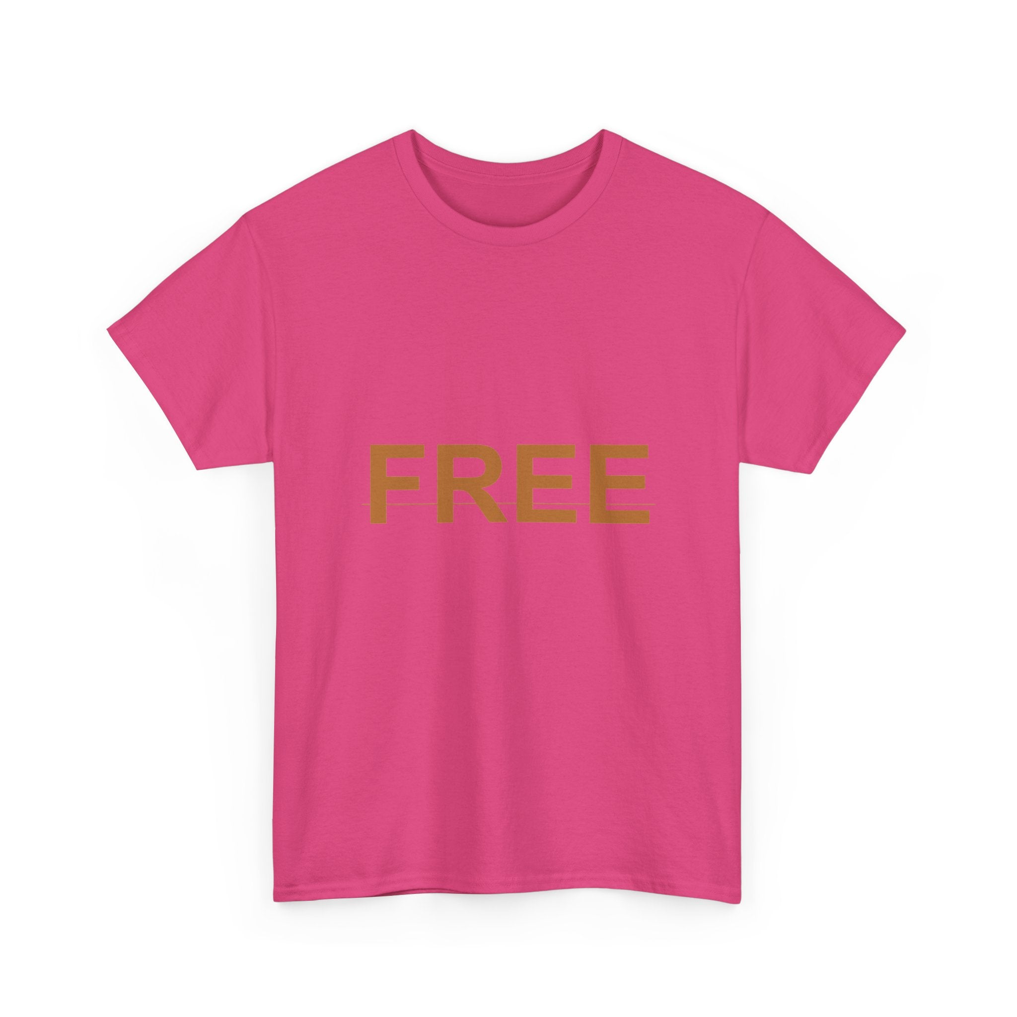 FREE Minimal Rust Serif Typography Graphic Tee