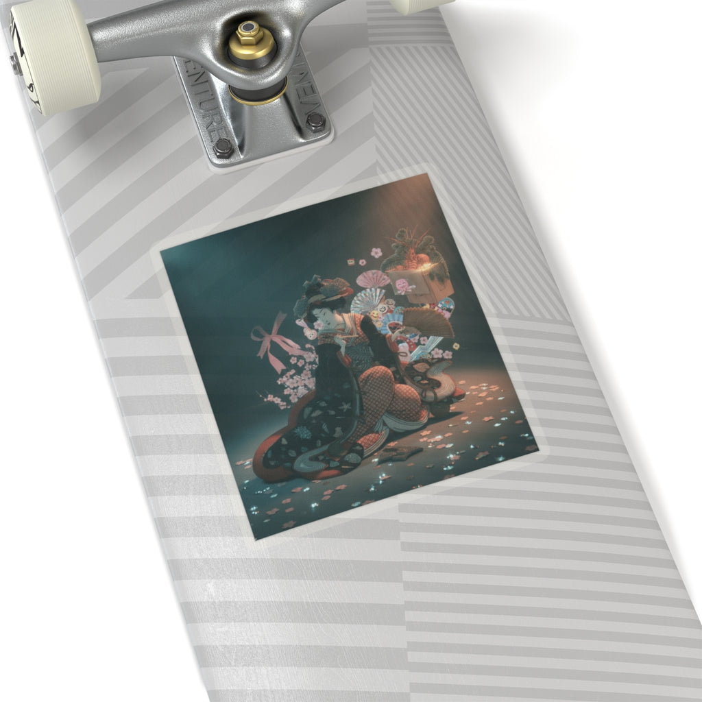 Cinematic — Courtesan And New Year Decoration — Kiss-Cut Sticker