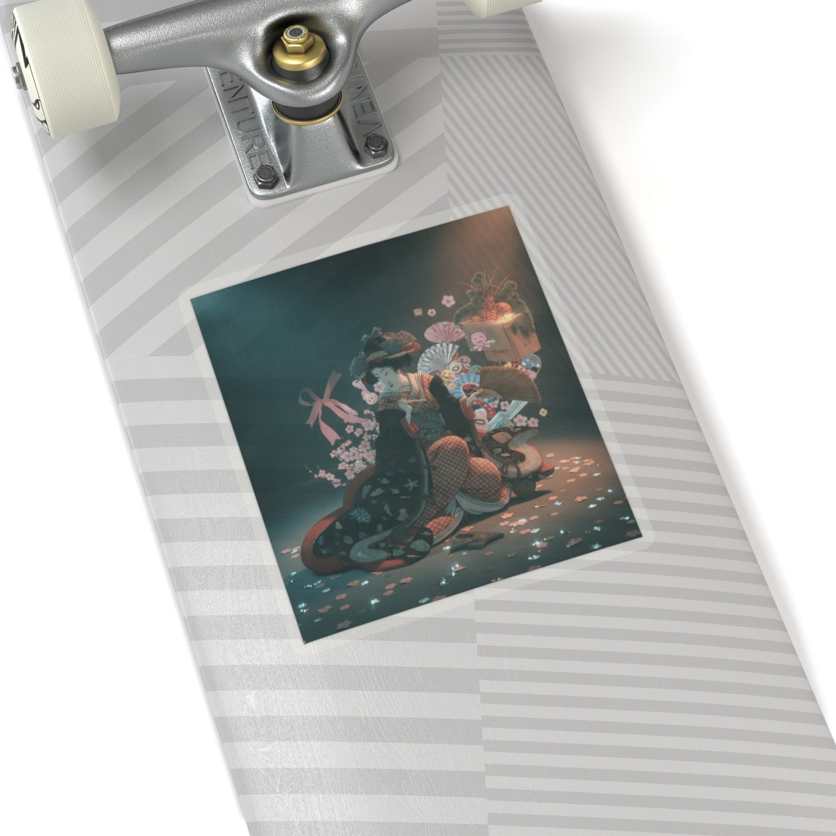 Cinematic — Courtesan And New Year Decoration — Kiss-Cut Sticker