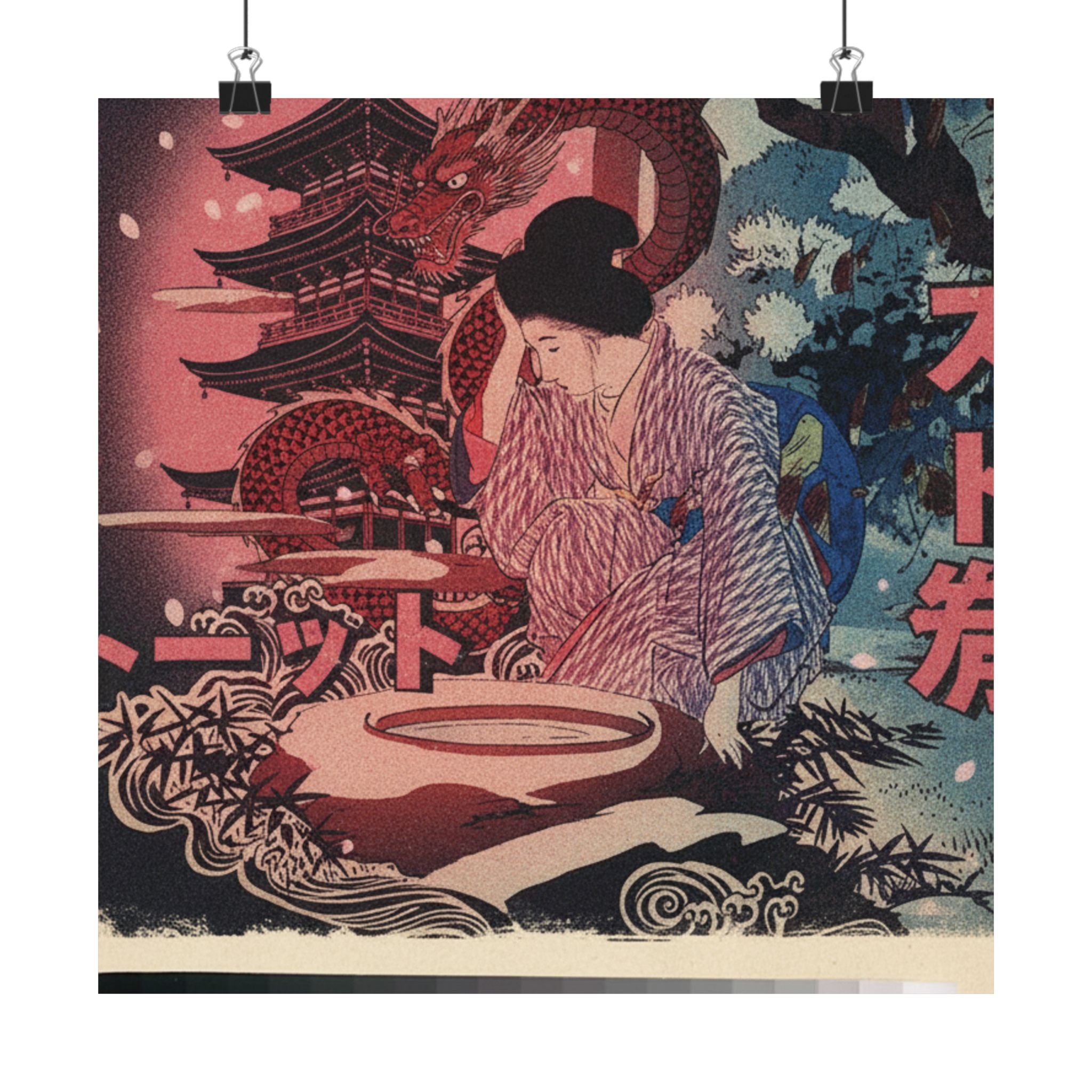 Japanese Street art print — product view 9