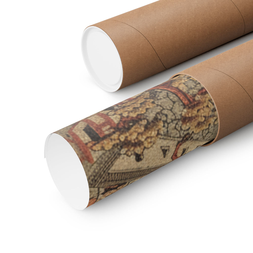 Japanese Street — Battle Of Ichi–No–Tani, March 21, 1184 — Matte Poster