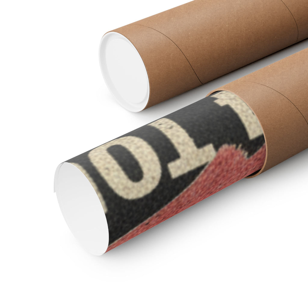 Vintage Bootleg — Scroll Painting Of Horse — Matte Poster