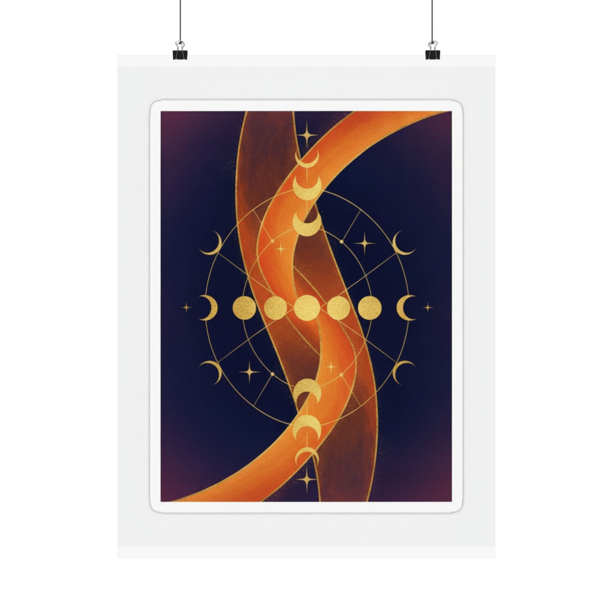 Celestial — Abstract — Matte Poster