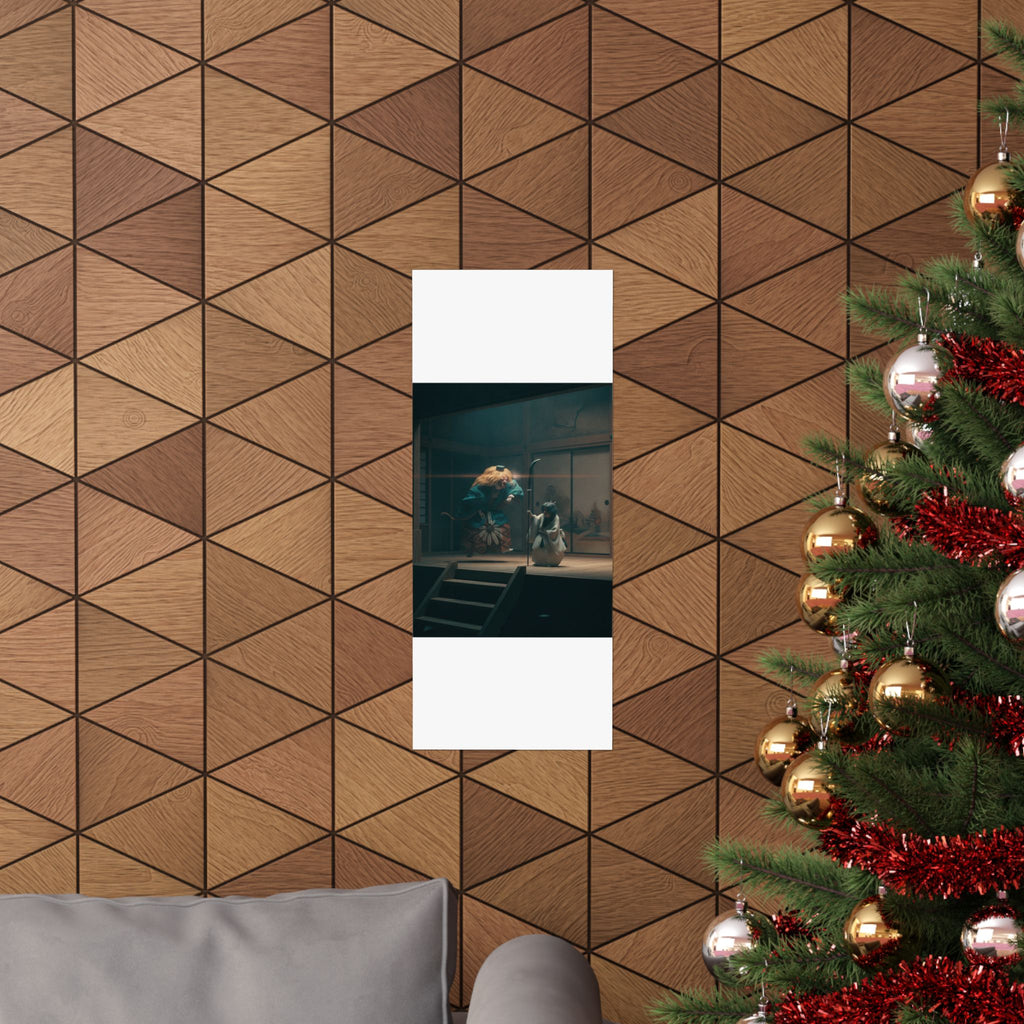 Cinematic — Scene From Noh Dance — Matte Poster