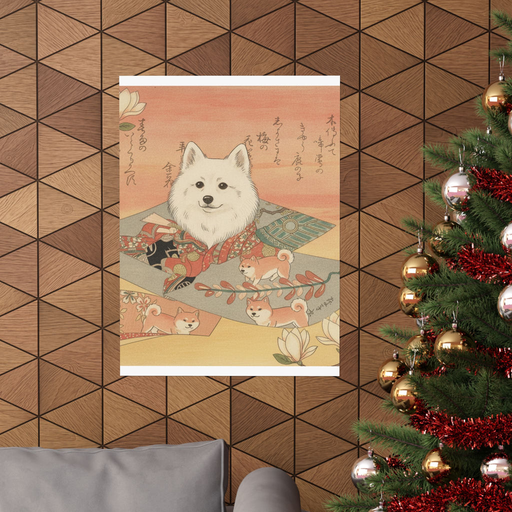 Southern Sunset — Representation Of The Dance-Play "Dōjōji" — Matte Poster