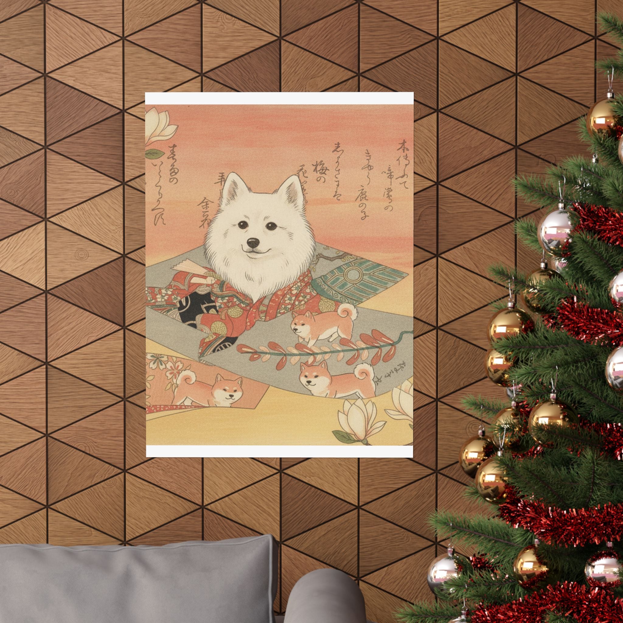 Southern Sunset — Representation Of The Dance-Play "Dōjōji" — Matte Poster