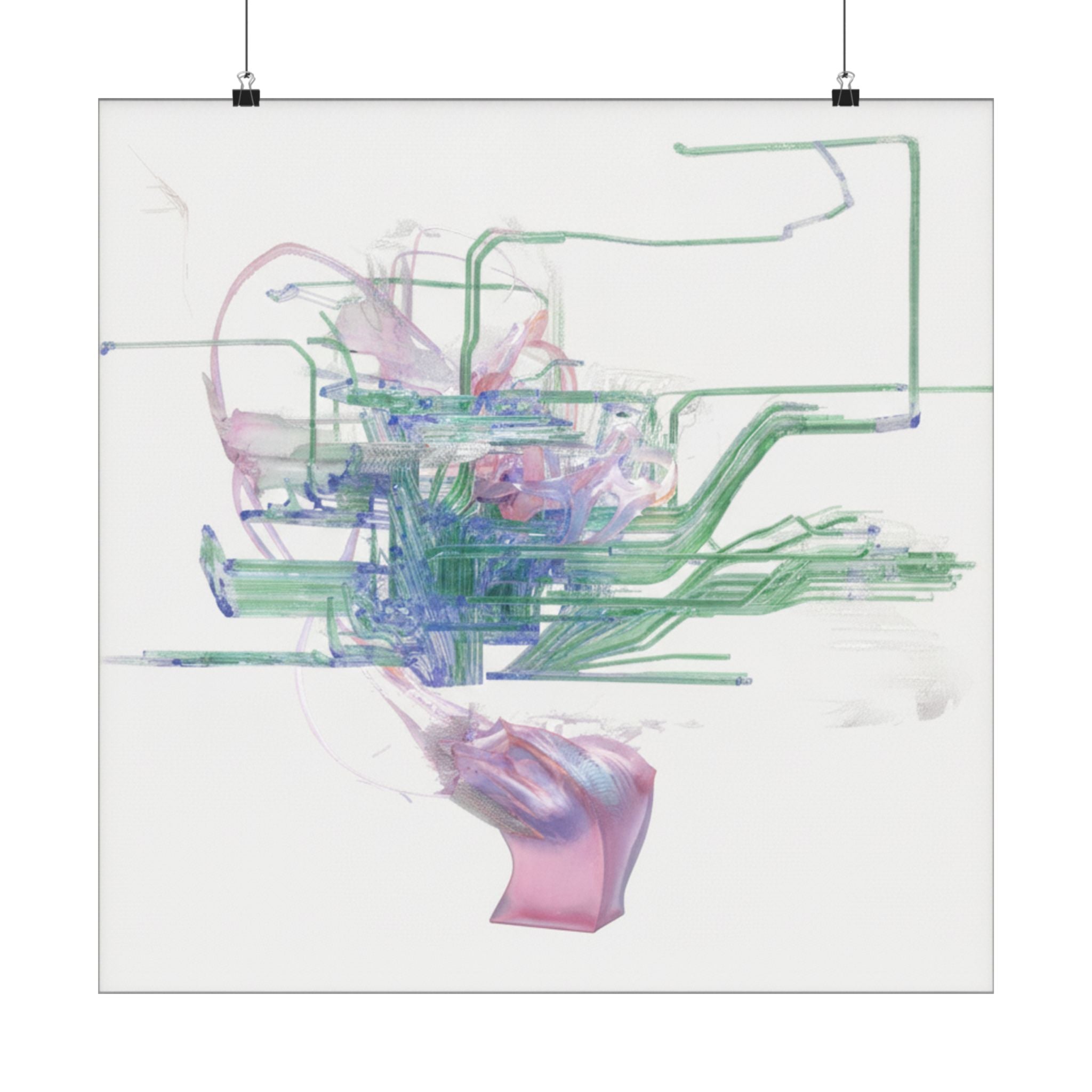 Watercolor — Abstract — Matte Poster