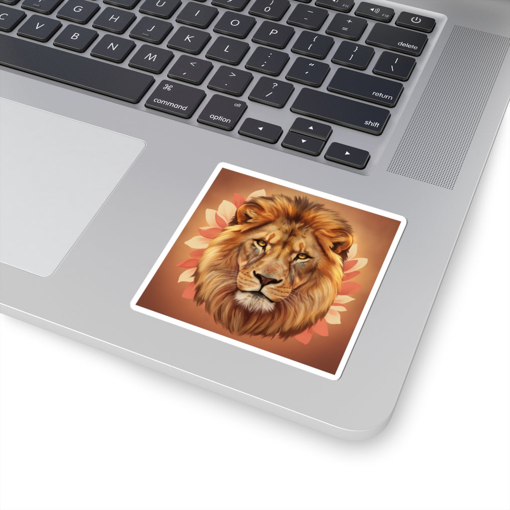 Southern Sunset — Lion — Kiss-Cut Sticker