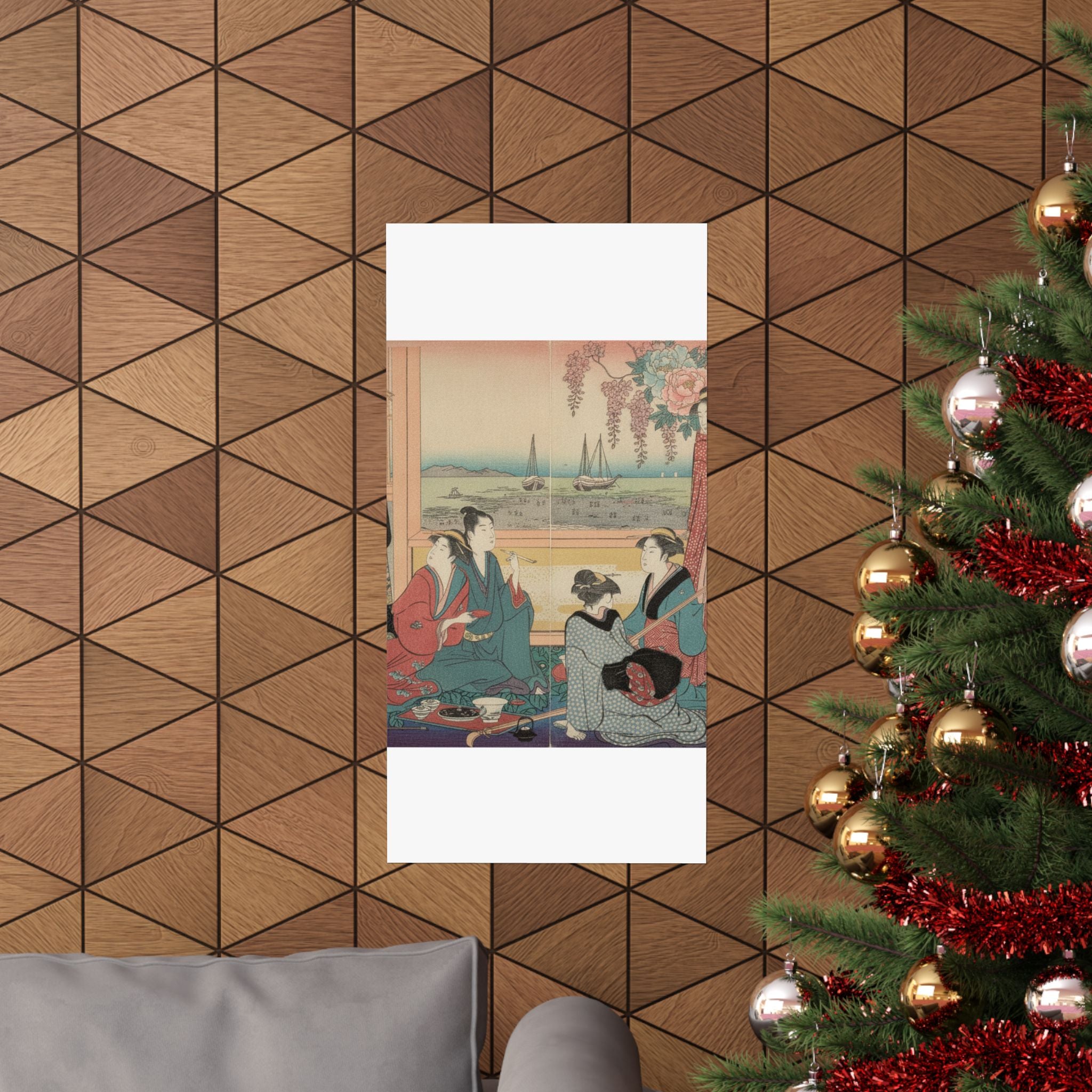 Affirmation — Teahouse In Shinagawa — Matte Poster