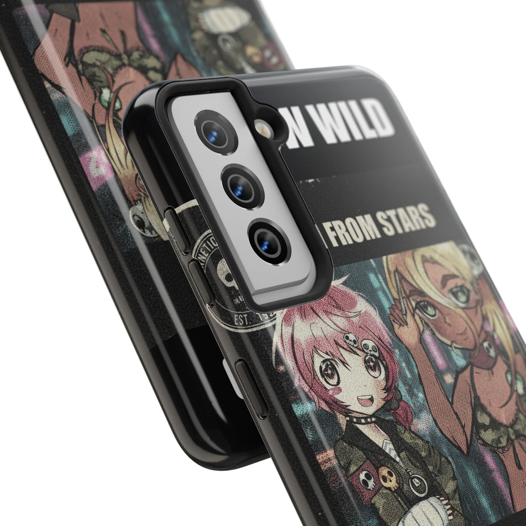Neon Rain Osaka Nights Anime Tour Poster Phone Case