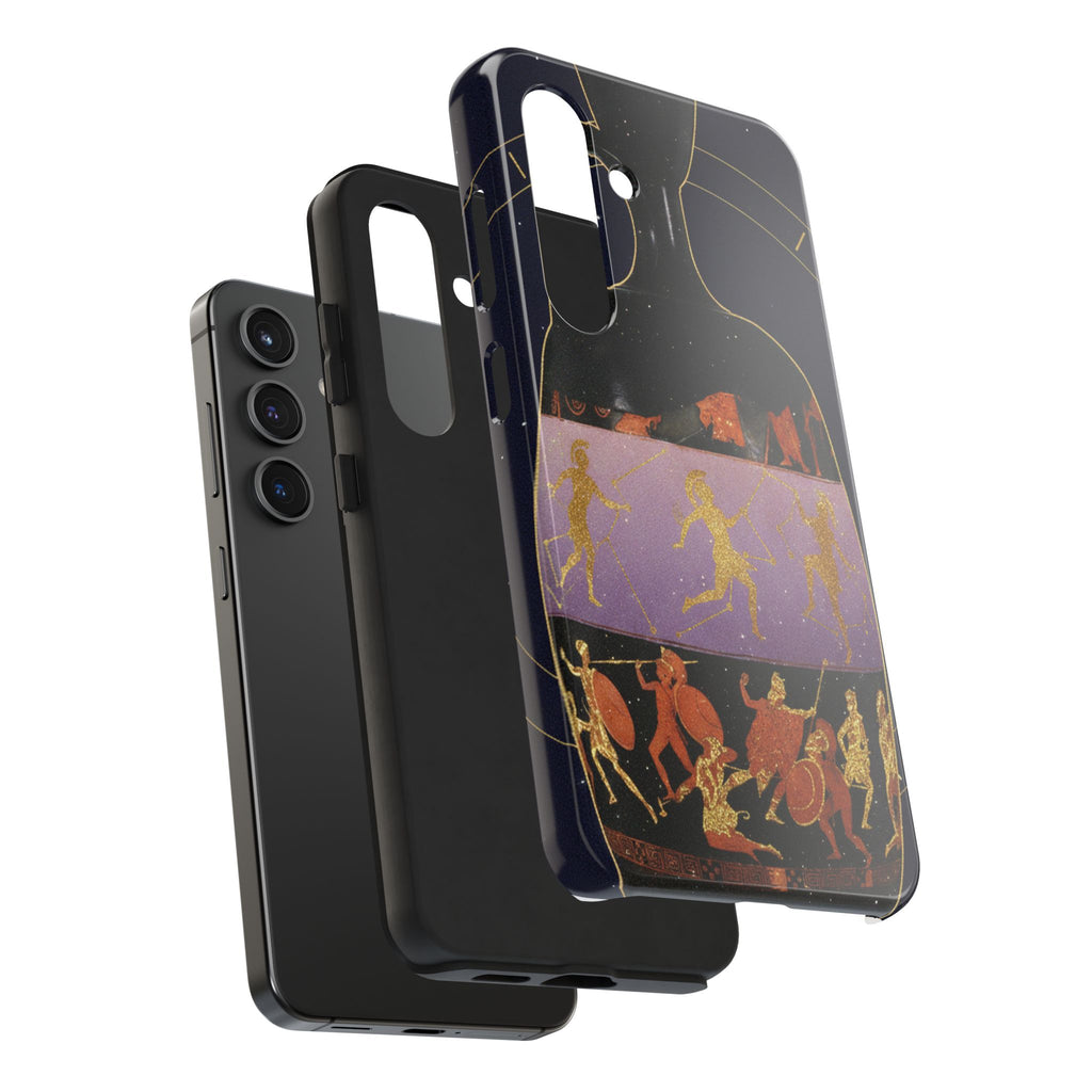 Ancient Greek Red-Figure Warriors Tough Phone Case