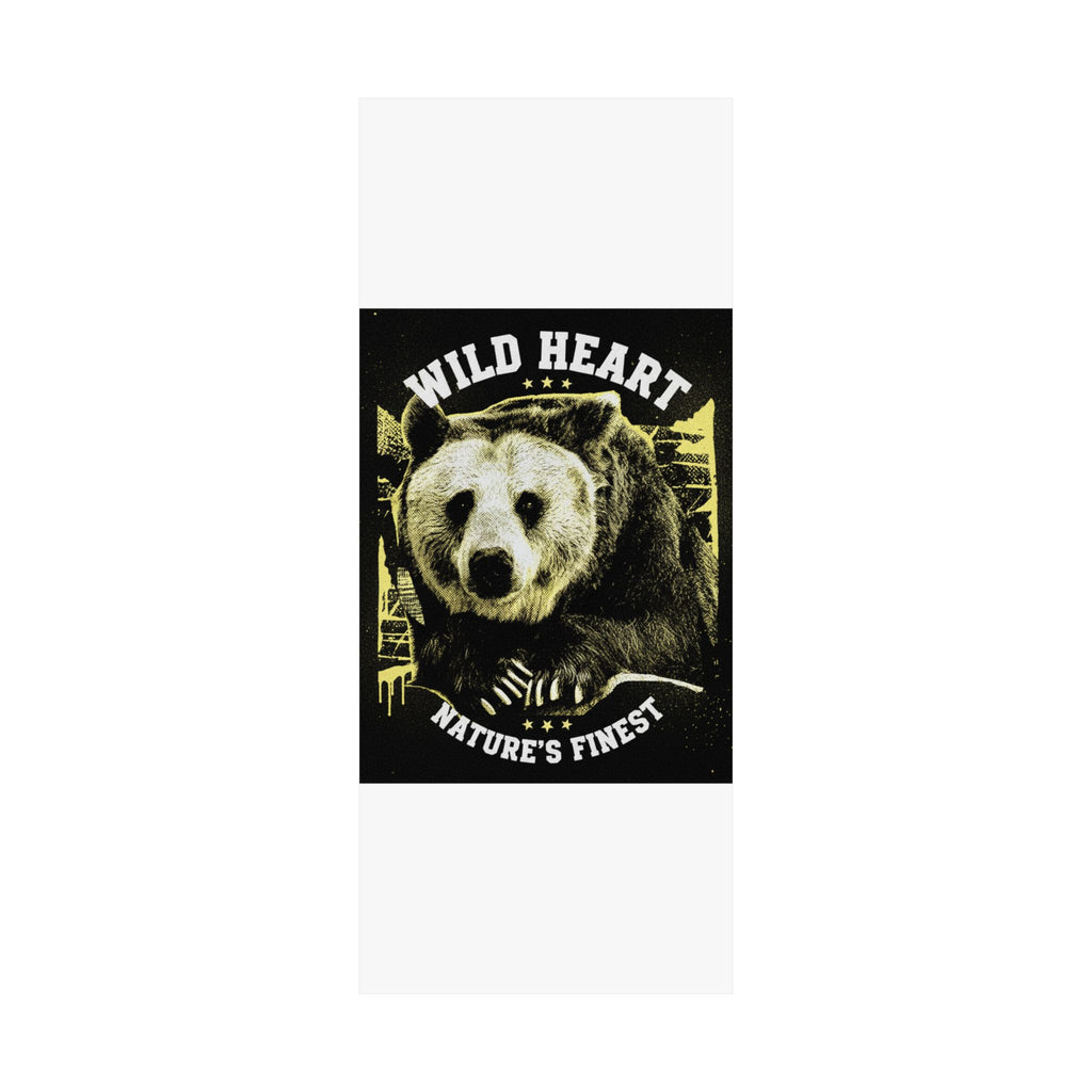 Streetwear Collage — Bear — Matte Poster