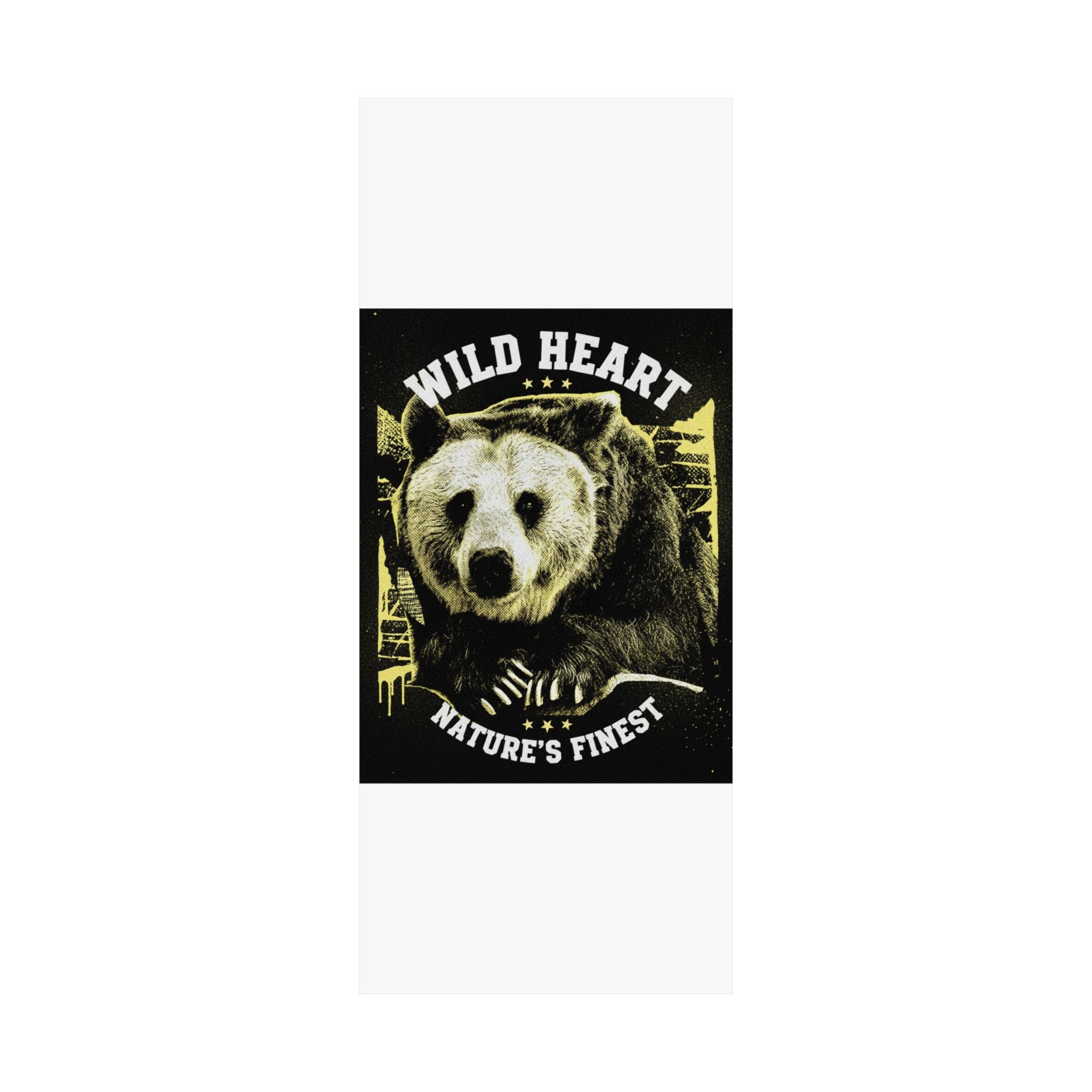 Streetwear Collage — Bear — Matte Poster
