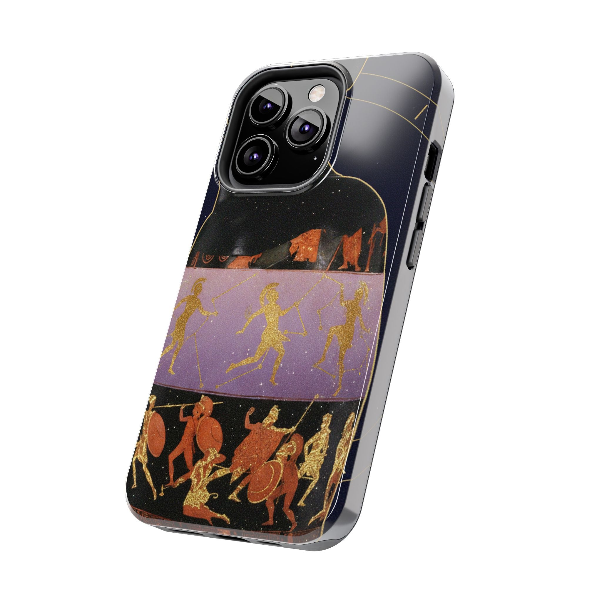 Ancient Greek Red-Figure Warriors Tough Phone Case