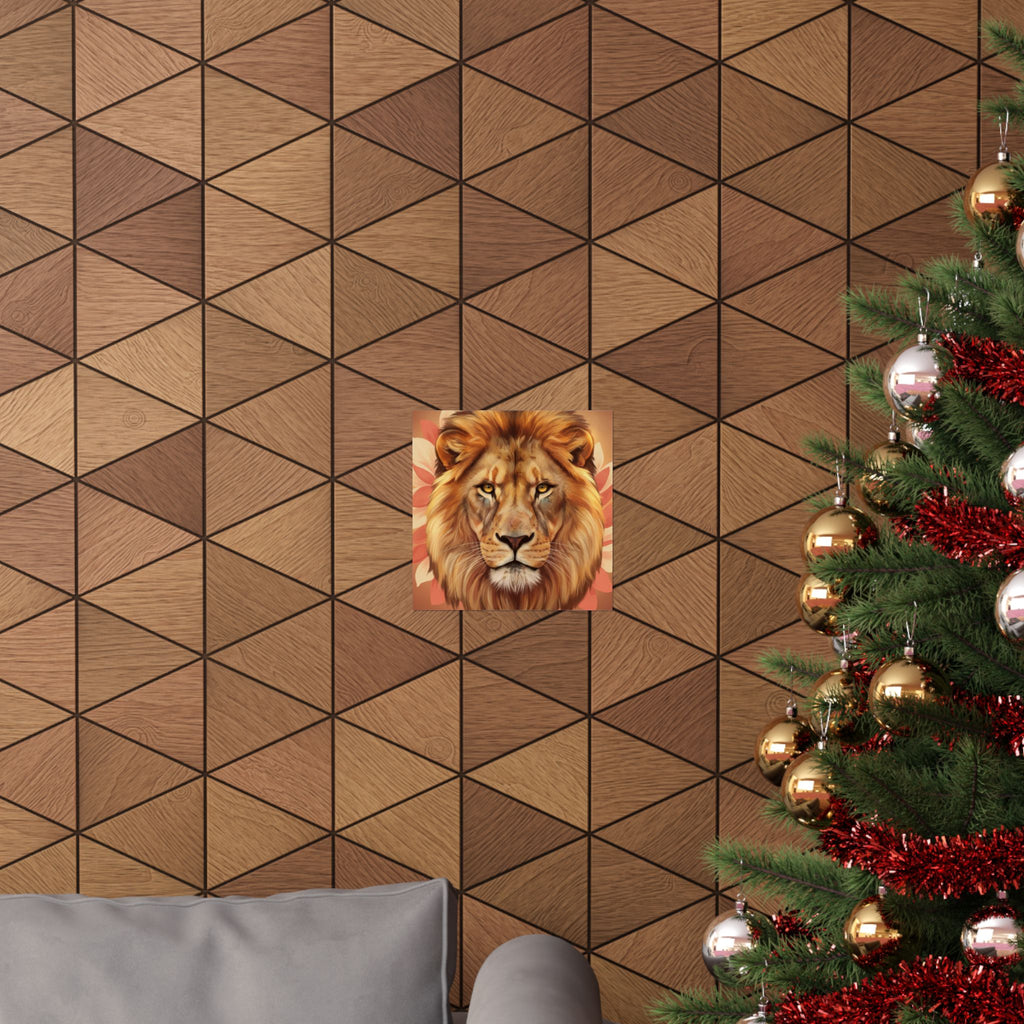 Southern Sunset — Lion — Matte Poster