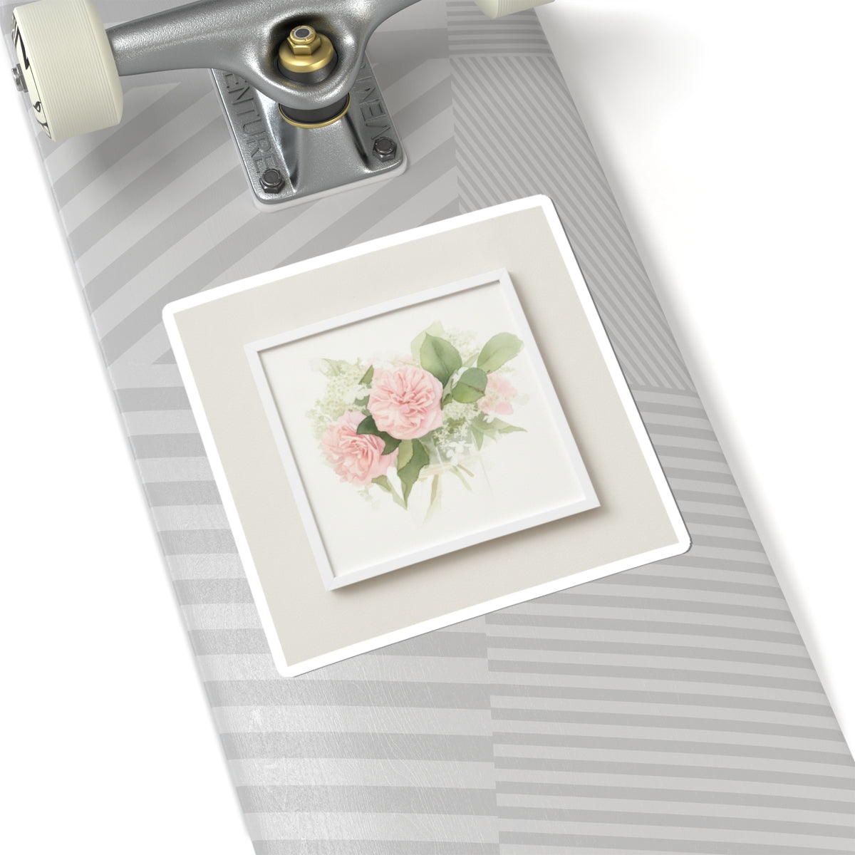 Watercolor — Flower — Kiss-Cut Sticker